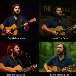 Caveman Dave live performance gallery